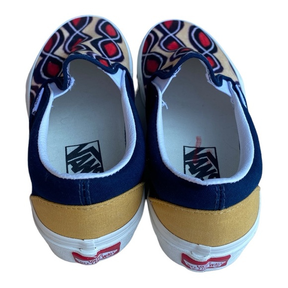 Vans Slip On Shoe Skater Hippie colorful  Women 6.5 Men 5.  NEW - Picture 5 of 11